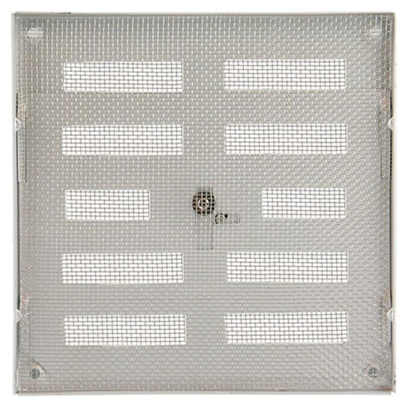 Renson 1006324 - regelbare rooster opb. 4037 alu f1 155x155mm | 2 stuks