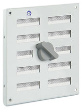 Renson 1006325 - regelbare rooster opb. 4037 alu ral 9010 155x155mm | 2 stuks