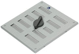 Renson 1006325 - regelbare rooster opb. 4037 alu ral 9010 155x155mm | 2 stuks