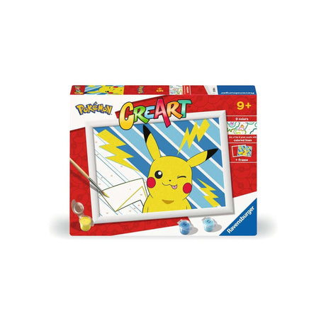 Ravensburger Creart Peinture par numéros - Pokémon Pikachu