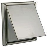 Renson 1006332 - dampkaprooster 641 inox ø 100 | 2 stuks