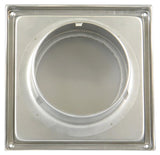Renson 1006332 - dampkaprooster 641 inox ø 100 | 2 stuks