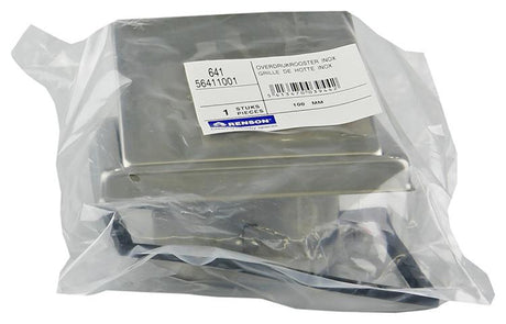 Renson 1006332 - dampkaprooster 641 inox ø 100 | 2 stuks