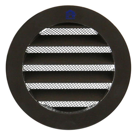 Renson 1006260 - ronde rooster inbouw 434 r alural 8019 ø 100 | 10 stuks