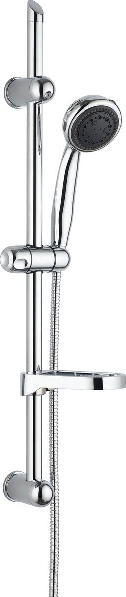 Ensemble de douche Schütte Fresh avec douchette - barre coulissante 76 cm - 8 positions - chromé