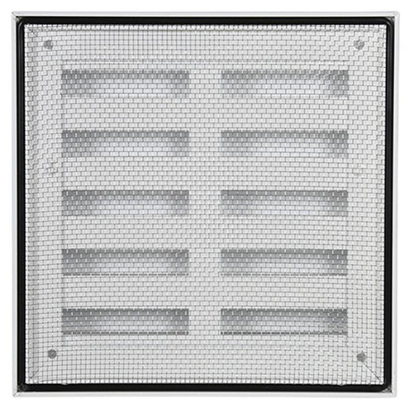 Renson 1013926 - opbouw muurrooster alu wit 431 165x165mm | 2 stuks