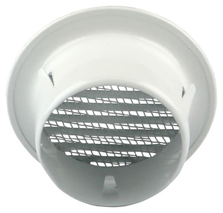 Renson 1008241 - schoepenrooster rond inb. 435 r alu ral 9010 ø 80 | 12 stuks