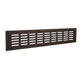 Renson 1059706 - ventilatiestrip 381 80 (400mm)ral 9005 structuur zwart | 2 stuks