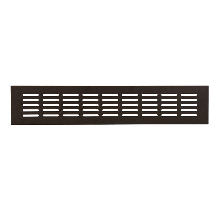Renson 1059706 - ventilatiestrip 381 80 (400mm)ral 9005 structuur zwart | 2 stuks