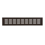 Renson 1059706 - ventilatiestrip 381 80 (400mm)ral 9005 structuur zwart | 2 stuks