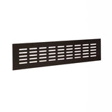 Renson 1059704 - ventilatiestrip 381 80 (400mm)ral 9005 structuur zwart | 4 stuks
