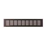 Renson 1059704 - ventilatiestrip 381 80 (400mm)ral 9005 structuur zwart | 4 stuks