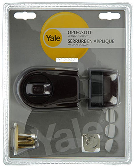 Yale 1019121 - oplegslot rim lock bruin | 1 stuks