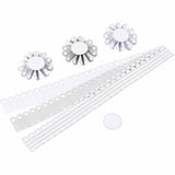 Rosaces Vivi Gade, d 8 cm, 160 g, 6 pièces, 1 boîte