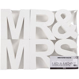 Https : www.cchobby.nl letter-mr-mrs-h-17-5-cm-d-4-5-cm-white-1-set