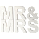 Https : www.cchobby.nl letter-mr-mrs-h-17-5-cm-d-4-5-cm-white-1-set