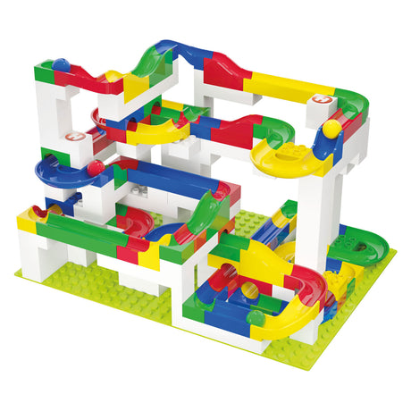 Maxi jeu de construction Hubelino Marble Track - 213 pièces.