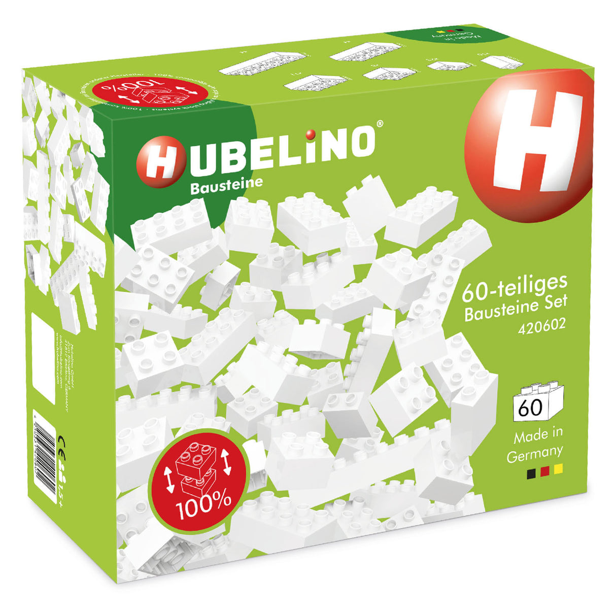 Hubelino Blooding Blocs Blanc, 60dlg.