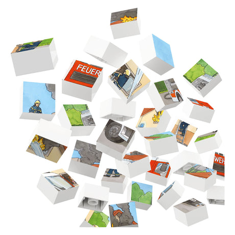 Hubelino bloc puzzle pompiers - 35 pcs.