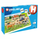 Hubelino bloc puzzle vie à la ferme - 35 pcs.