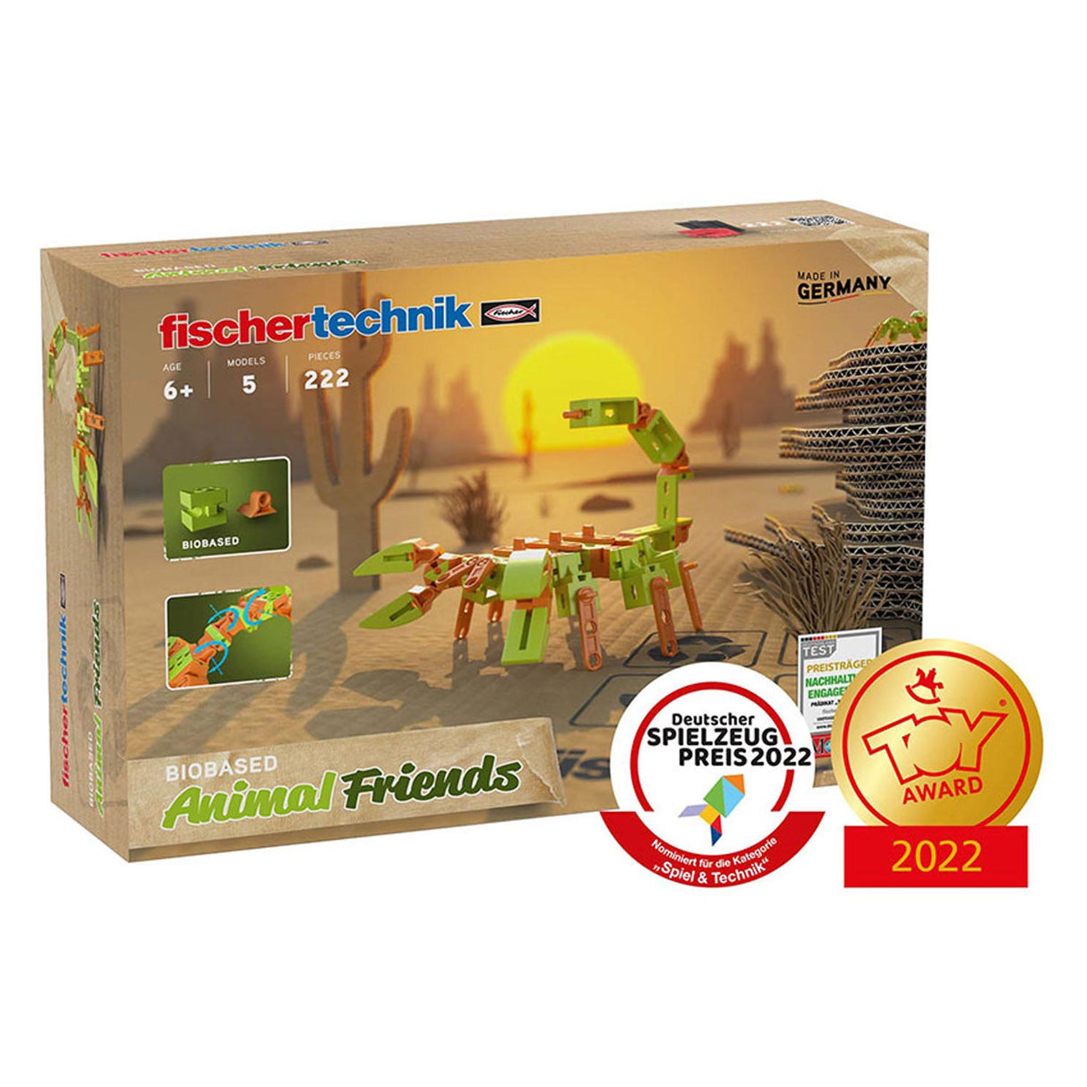 Fischertechnik advanced - amis des animaux - 222 pcs.