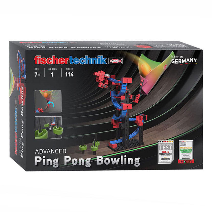 FischerTechnik Advanced Ping Pong Bowling Bouwset, 114DLG.