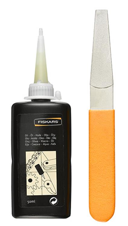 Ensemble de maintenance Fiskars Fiskars pour les outils d'élagage