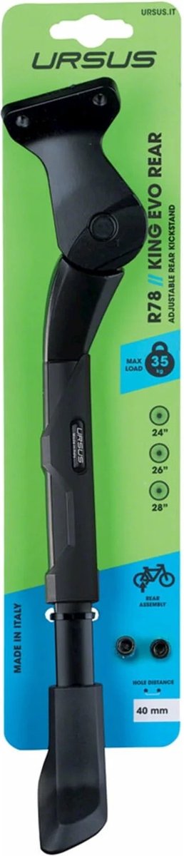 Ursus standard King Evo Achtervork R40 noir