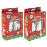 Peignez vos propres figurines de Noël, lot de 2