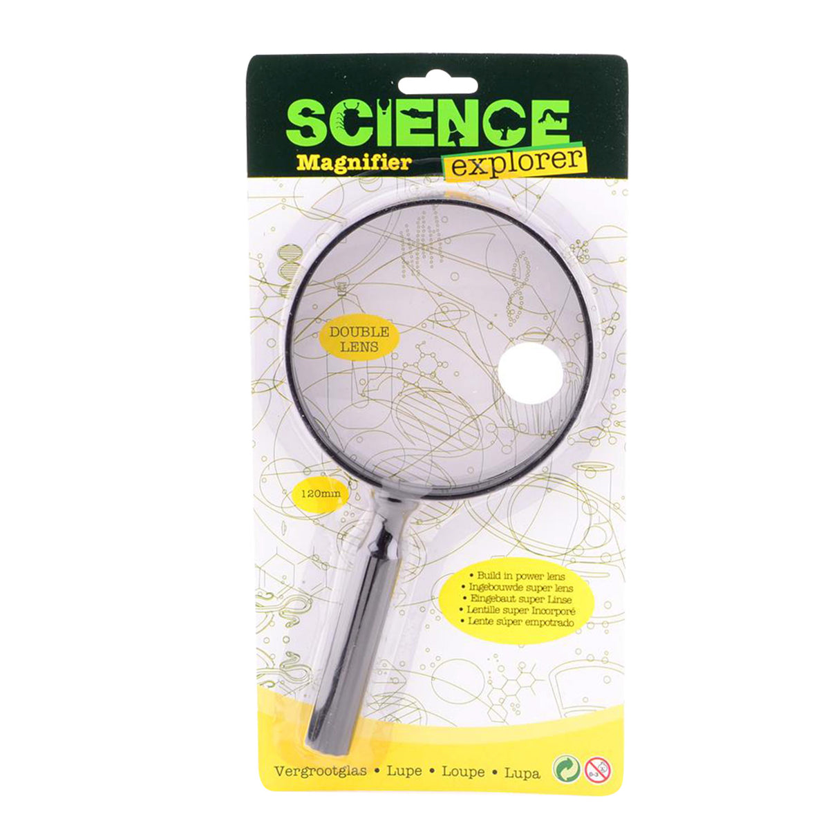 Johntoy science explorer vergrootglas groot