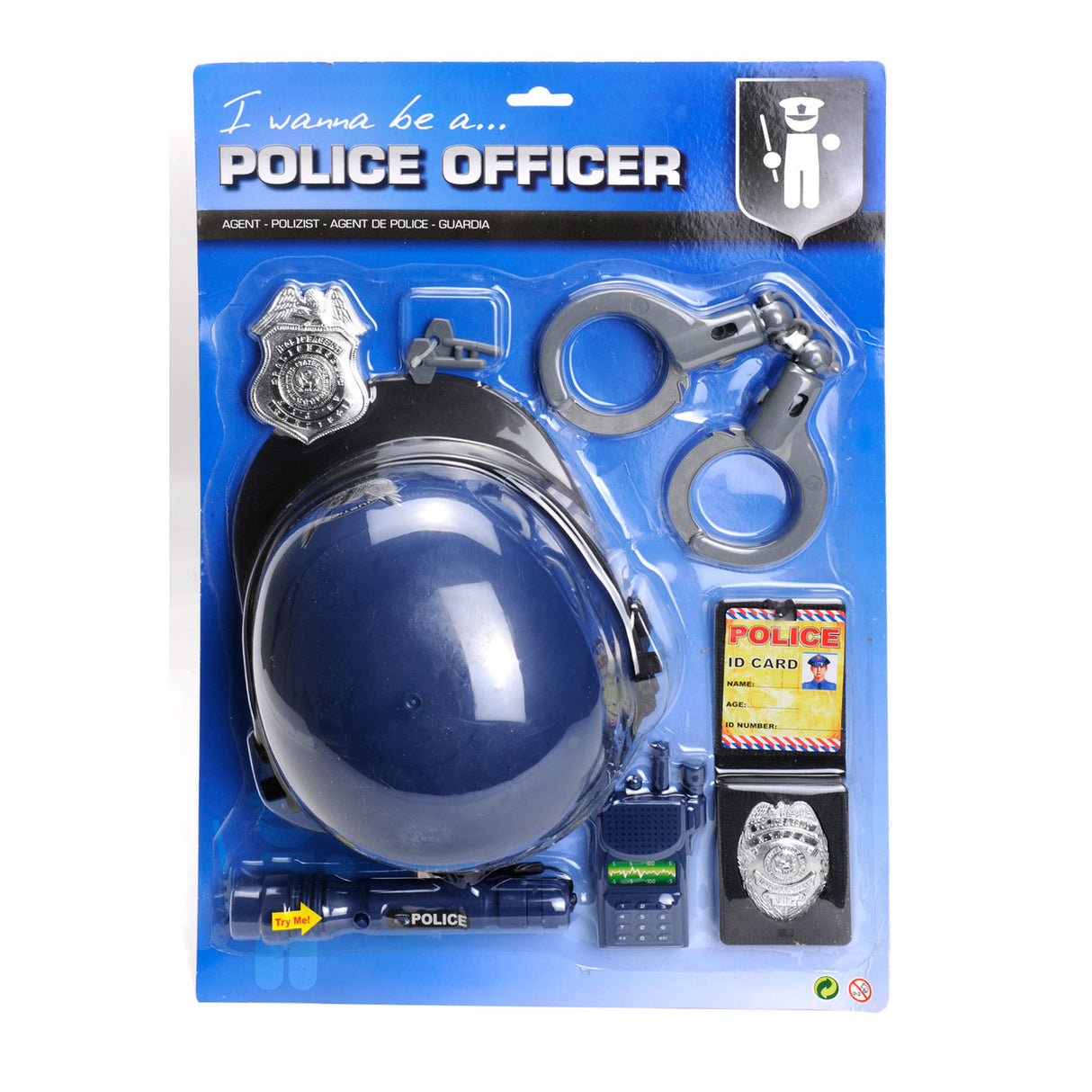 Johntoy – coffret de jeu de police de luxe