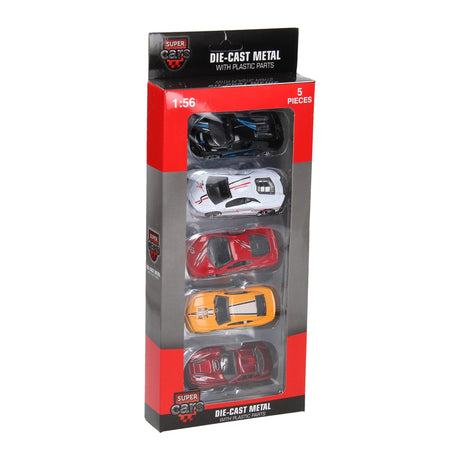 Johntoy Super Cars Die Cast Car, 5e.