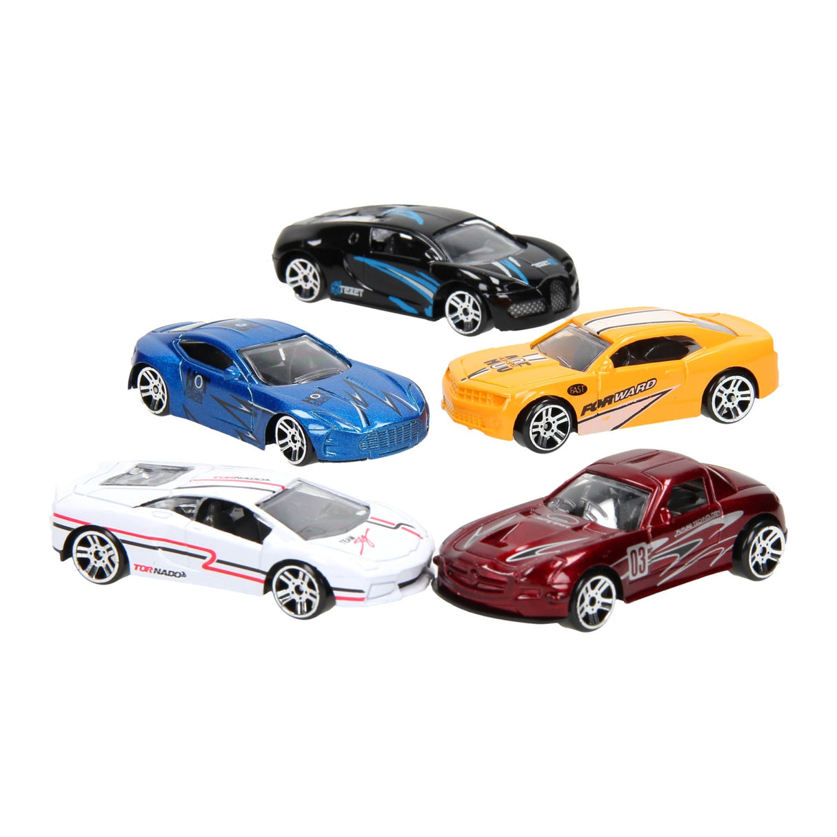 Johntoy Super Cars Die Cast Car, 5e.