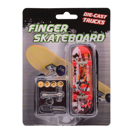 Skateboard à doigts Johntoy avec accessoires