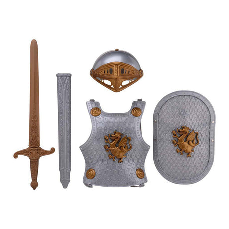 Ensemble de costumes de chevalier Johntoy, 4 pièces.