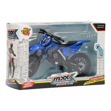 Moto Johntoy avec suspension de roue arrière
