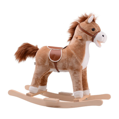 Cheval rocheux Johntoy avec son