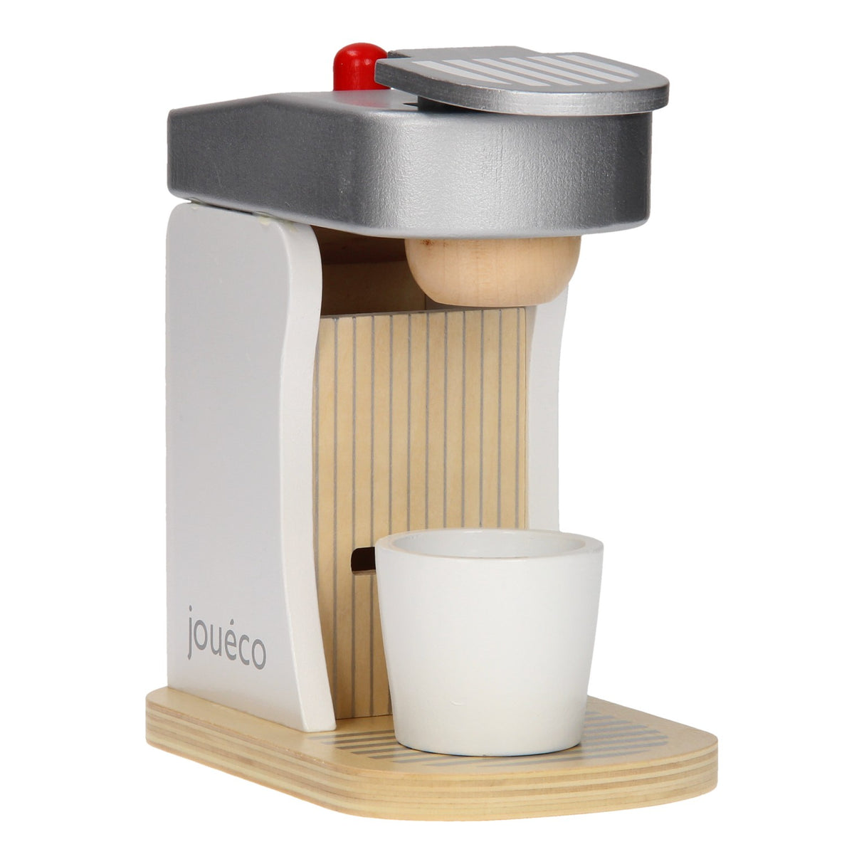 Cafetière en bois Jouéco avec accessoires