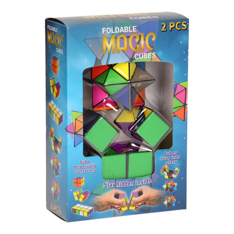 Cube magique Johntoy pliable, 2 pcs.