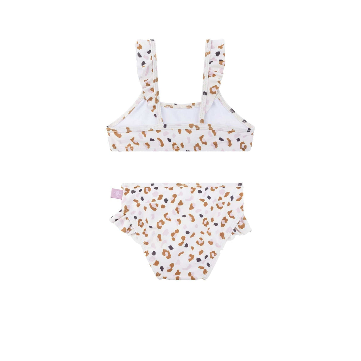 Léopard | bikini uv filles kaki