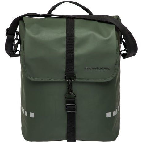 Sac à vélo unique odène - Eau -Pellite - 17,5L - vert noir