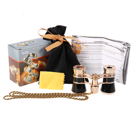 Byomic Theatrekijker 3x25 Gold Black