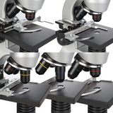 Microscope byomic 3,5 pouces LCD de luxe 40x - 1600x dans la valise