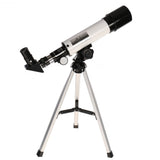 Télescope de jeu de microscope pour débutants byomic dans la valise