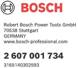 Bosch accessoires embout extra-dur hex 5, 49 mm 3 pcs - 2607001734