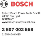 Jeu d'embouts d'accessoires Bosch | extra dur sx4 | ligne robuste | 9 pièces | 2607002559 - 2607002559