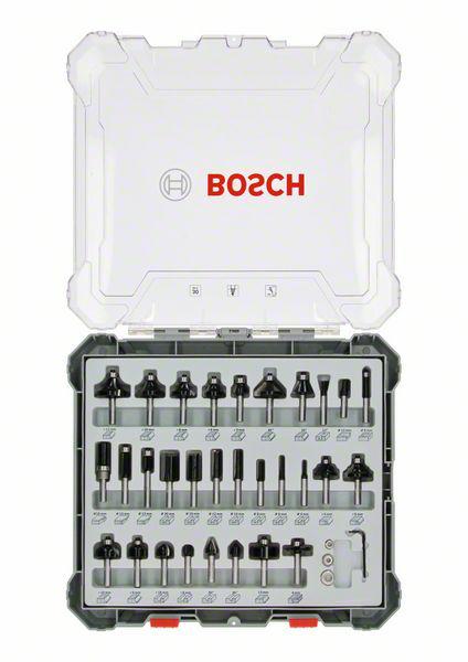 Bosch accessoires bosch professional jeu de 30 couteaux avec tige de 6 mm - 2607017474