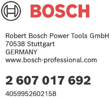 Accessoires Bosch jeu d'embouts de tournevis et douilles 44+1 pièces en cassette - 2607017692