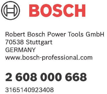 Support accessoires Bosch - gaz 18v-1 - 2608000668