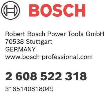 Bosch 1 porte-embout oneclick